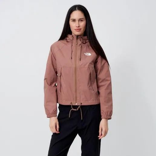 The North Face Hooded Antora Women's Waterproof Rain Jacket in Brown