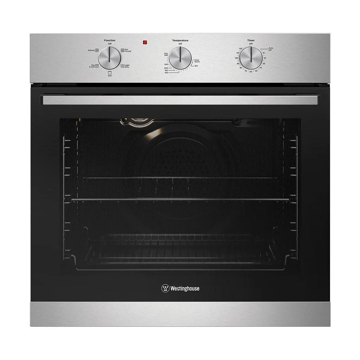 Westinghouse 60cm S/Steel 5 Function Built-in Oven