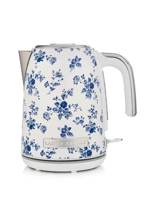 Laura Ashley China Rose 1.7 Litre Kettle, LAK17CR
