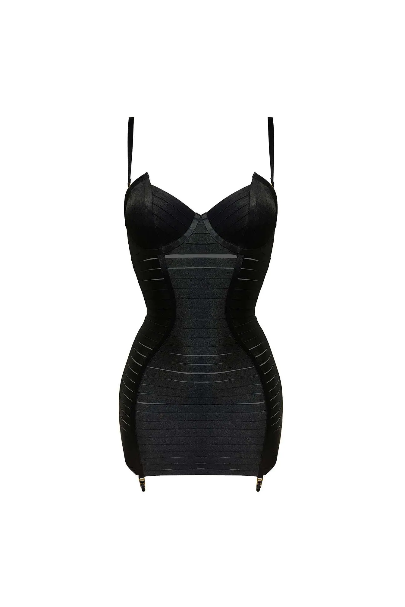 Adjustable Angela Dress with Mesh