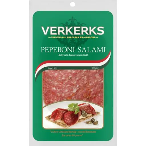 Verkerks Salami Pepperoni 100g