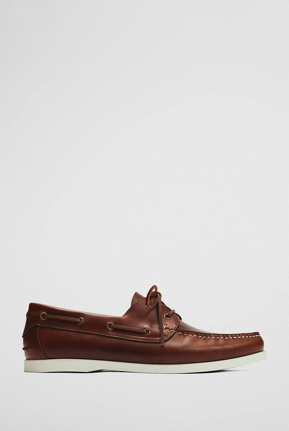 Flynn Leather Boat Shoe