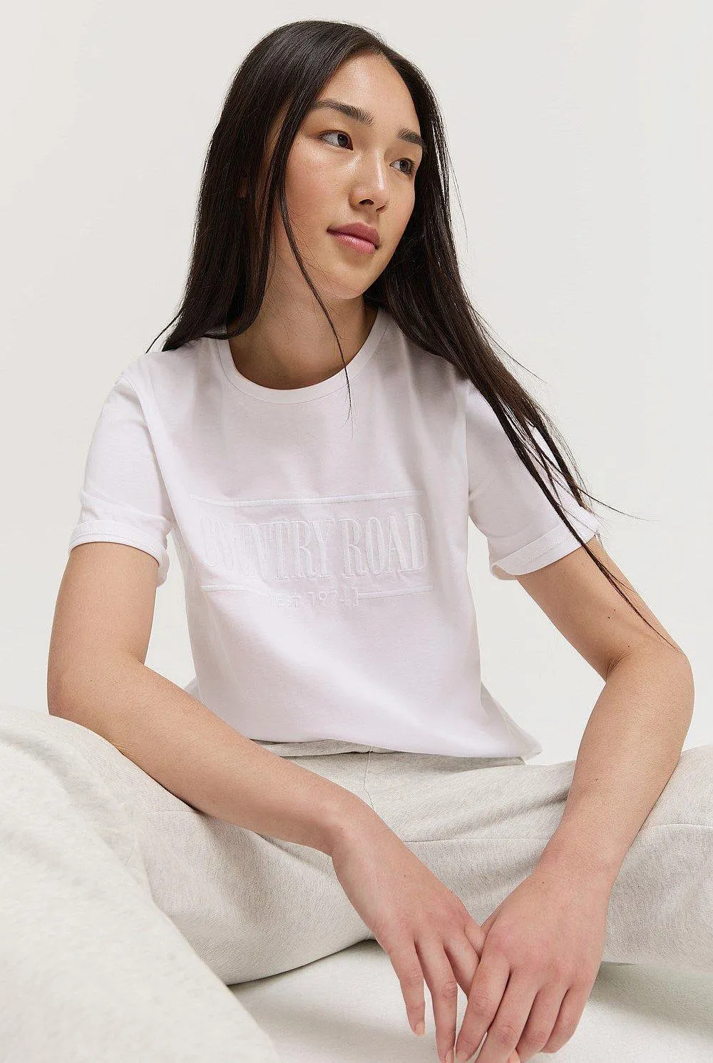 Australian Cotton Heritage Embroidered T-Shirt
