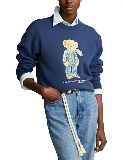 POLO BEAR COTTON-BLEND SWEATSHIRT