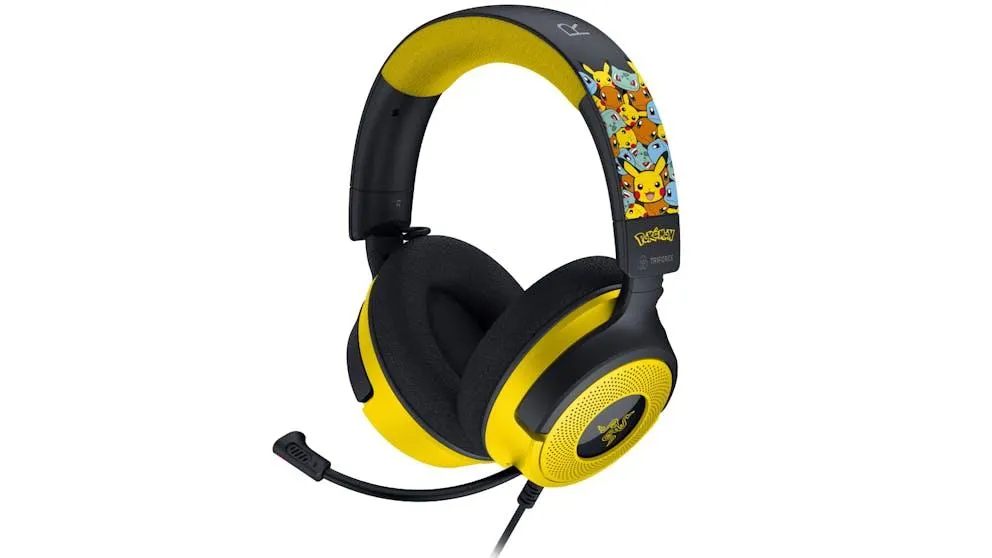 Razer Kraken V4 X Pokemon Edition Wired Gaming Headset