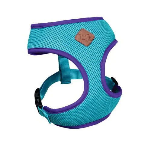 Kazoo Active Soft Walking Harness Ex Ex Small Aqua/purple