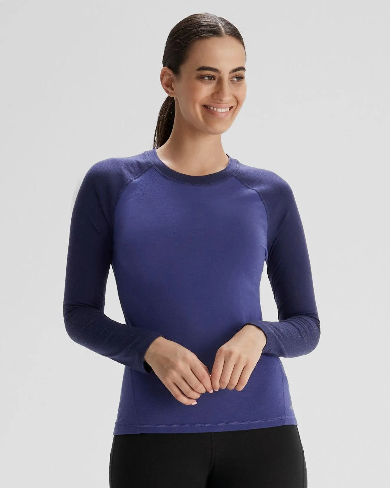 Women's K-Merino 125 Baselayer Top - Horizon Line/Dark Horizon