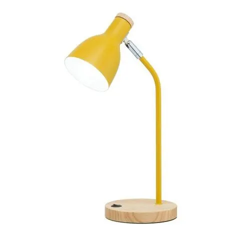 Task Lamp 25 Watt, H: 430mm Yellow