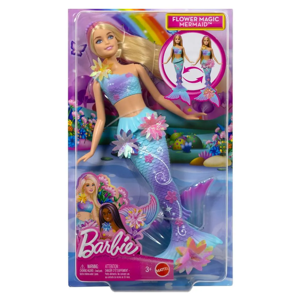 Barbie Flower Magic Mermaid Doll