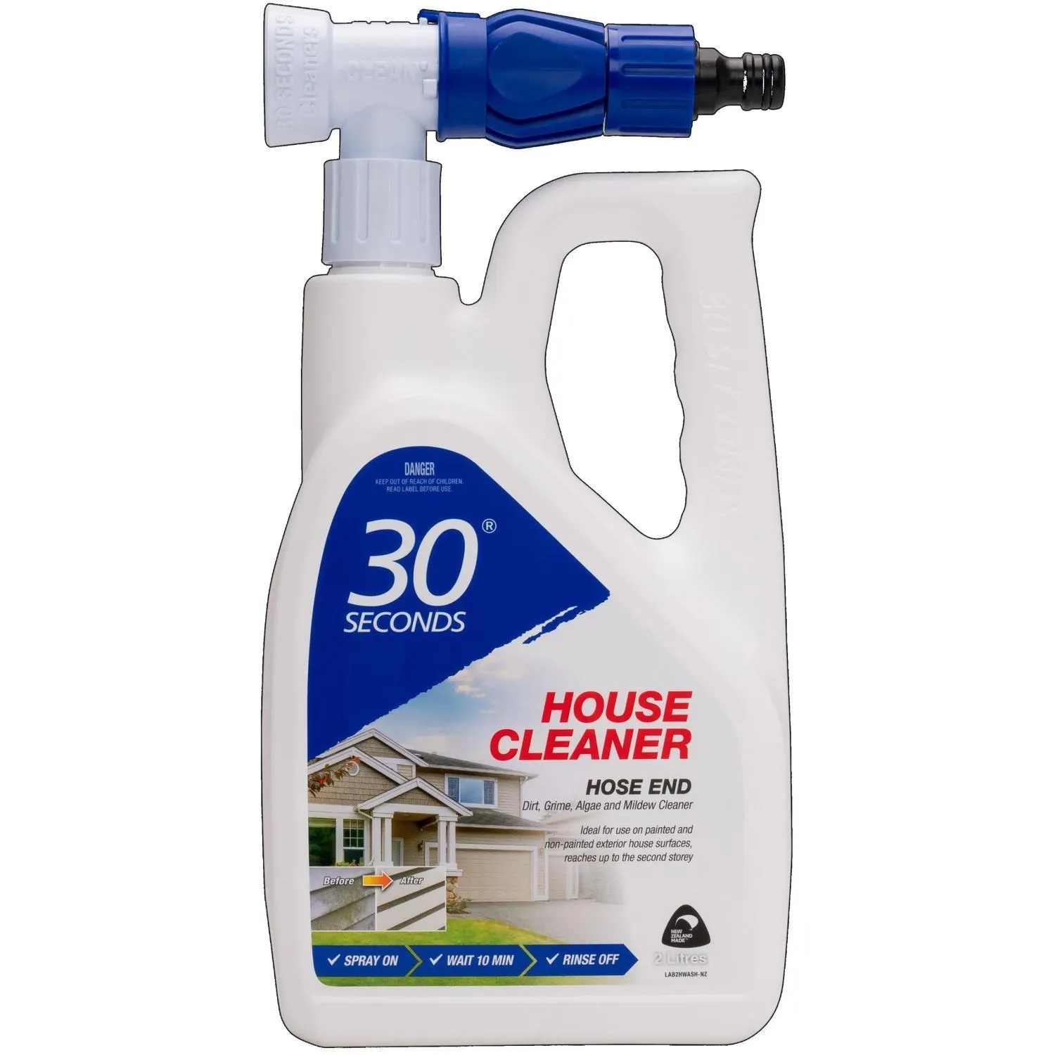 30 Seconds House Cleaner Hose End 2 Litre