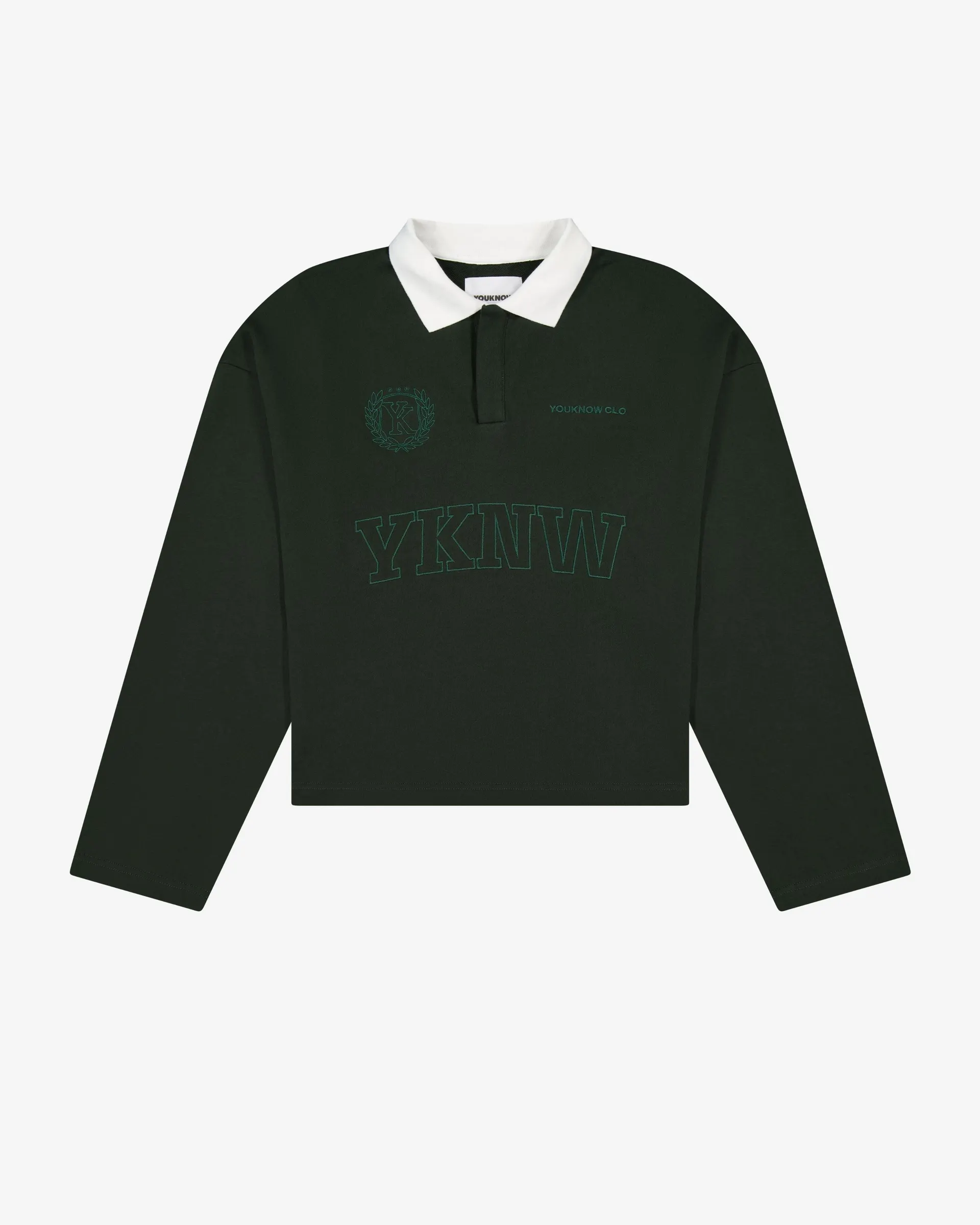 Emblem Polo Longsleeve | Olive