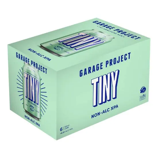 Garage Project Tiny XPA Non-Alcoholic Cans 6x330ml