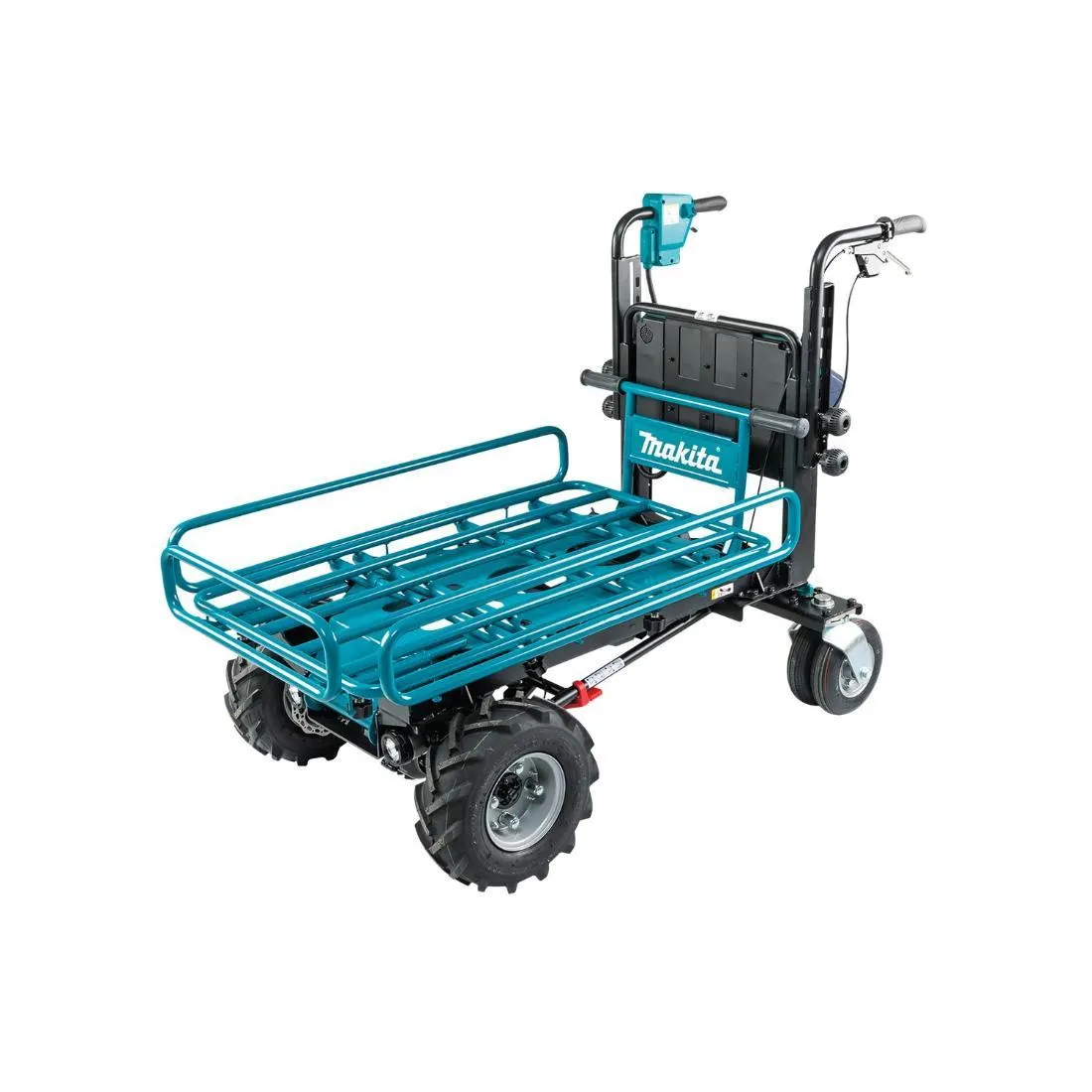 LXT Power Assisted Wheelbarrow Brushless Cordless 18V x 2 (36V) Pipe Frame