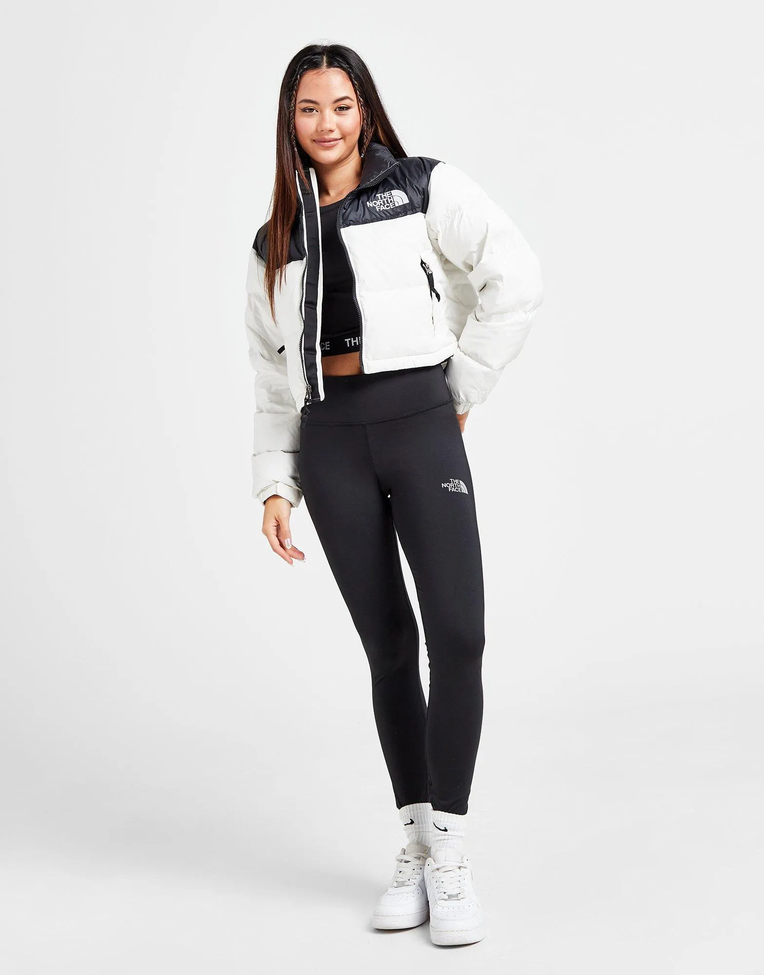 The North Face Cropped Nuptse Jacket