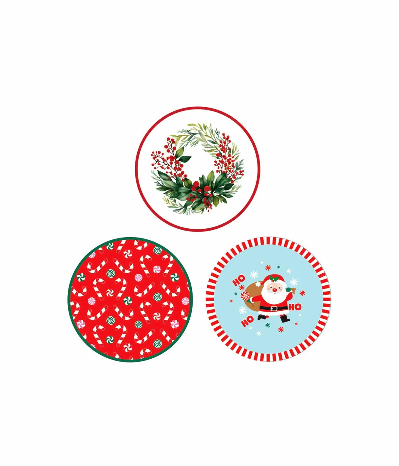 Paper Plate Assorted 23cm 6pk