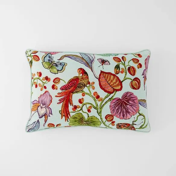Fiorella Cushion - Mint Floral