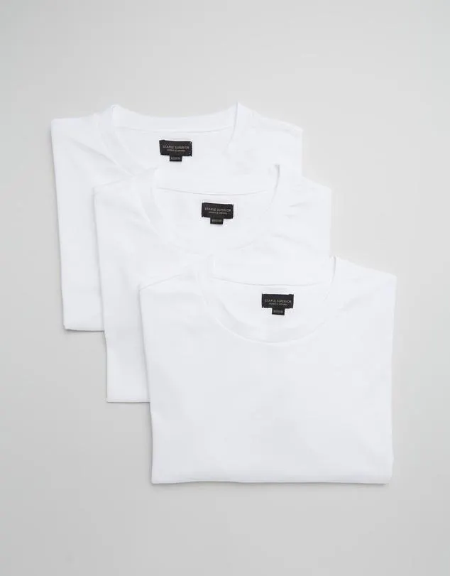 3-Pack Organic Regular Fit Tee