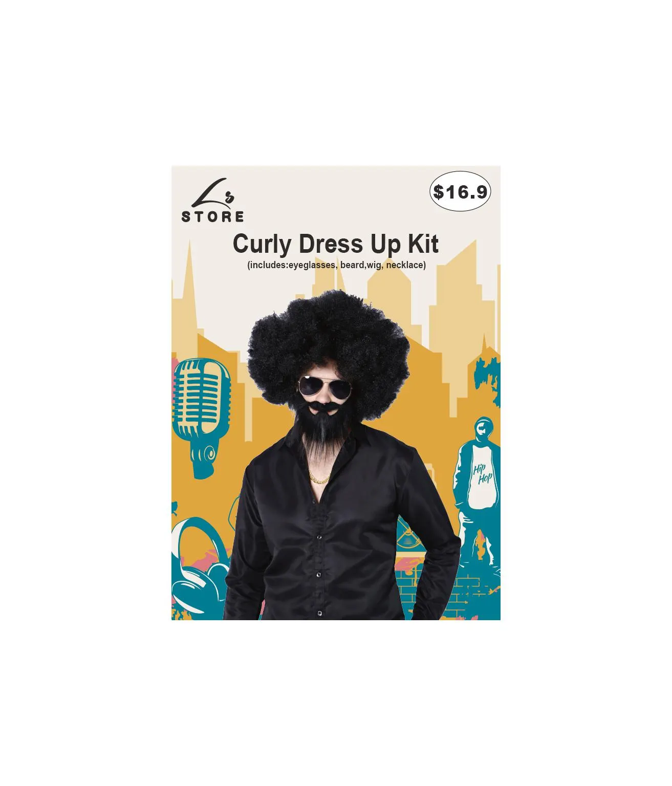 Curly Dress Up Kit
