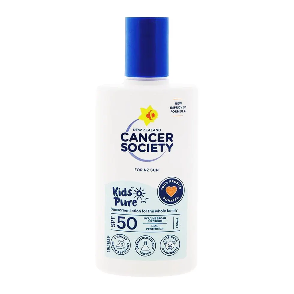 Cancer Society Kids Pure Sunscreen SPF50 200ml