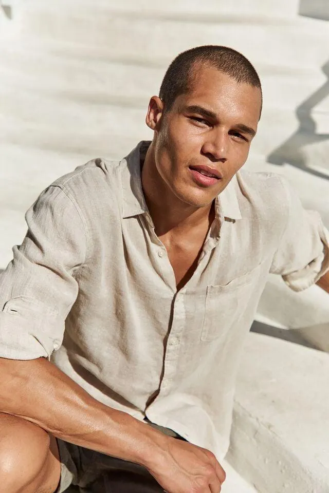 Linen Long Sleeve Shirt