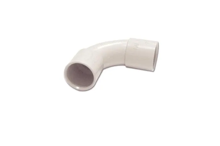 Conduit Solid Elbow 25mm Grey