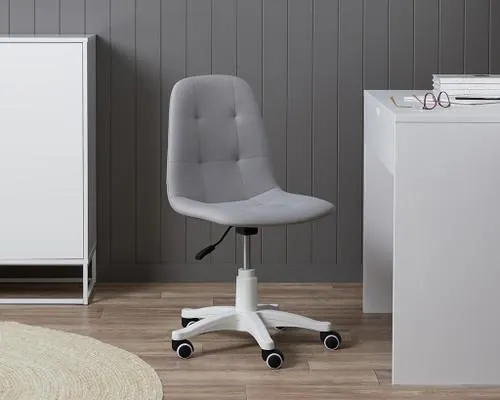 Stevie Desk Chair - Grey