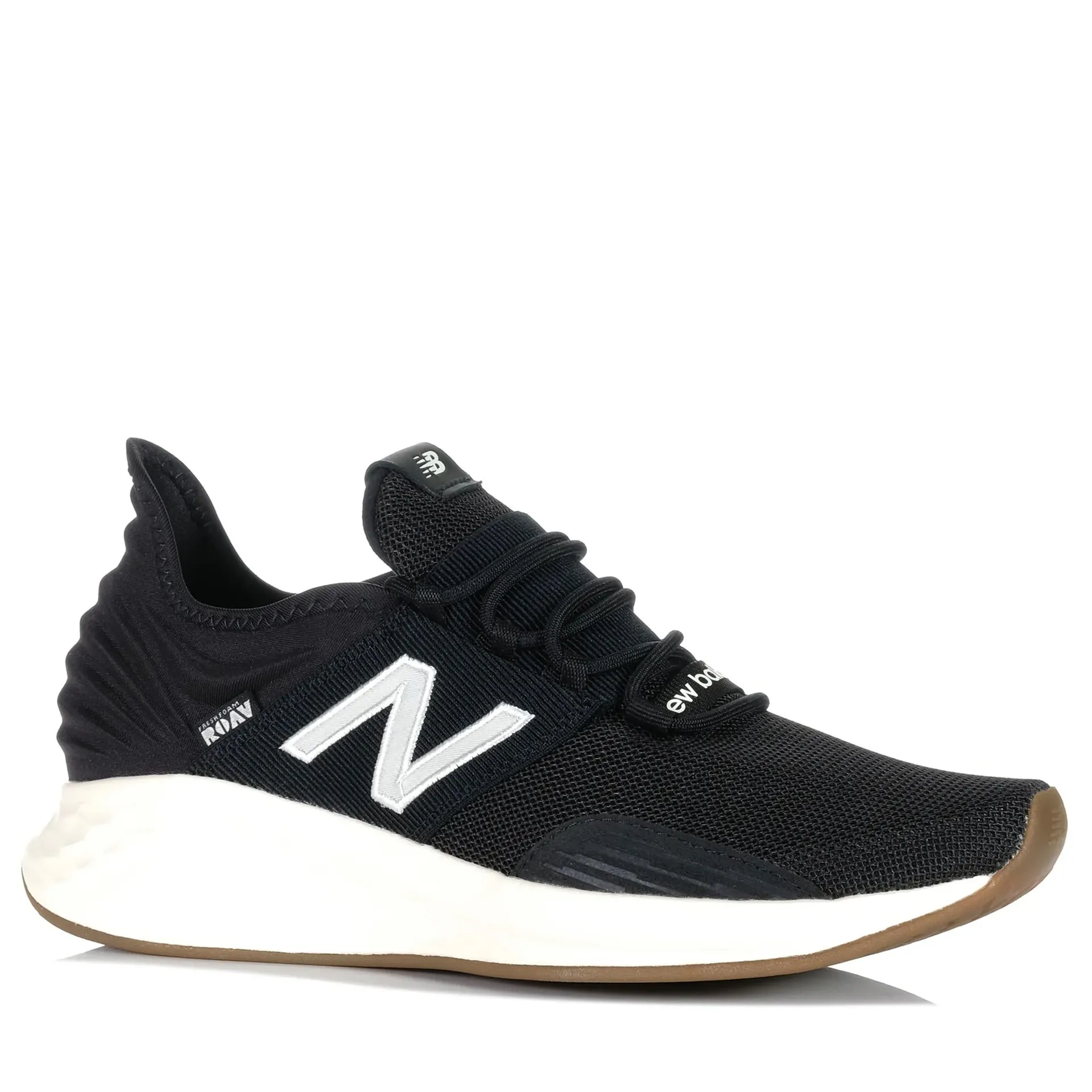 New Balance Mens Fresh Foam Roav Running Shoes Black/White