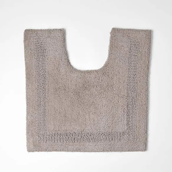 Braxton Contour Bath Mat - Zinc