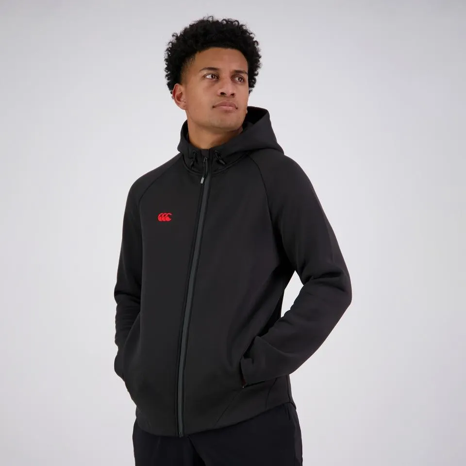 MENS EVEREST FULL ZIP HOODIE BLACK