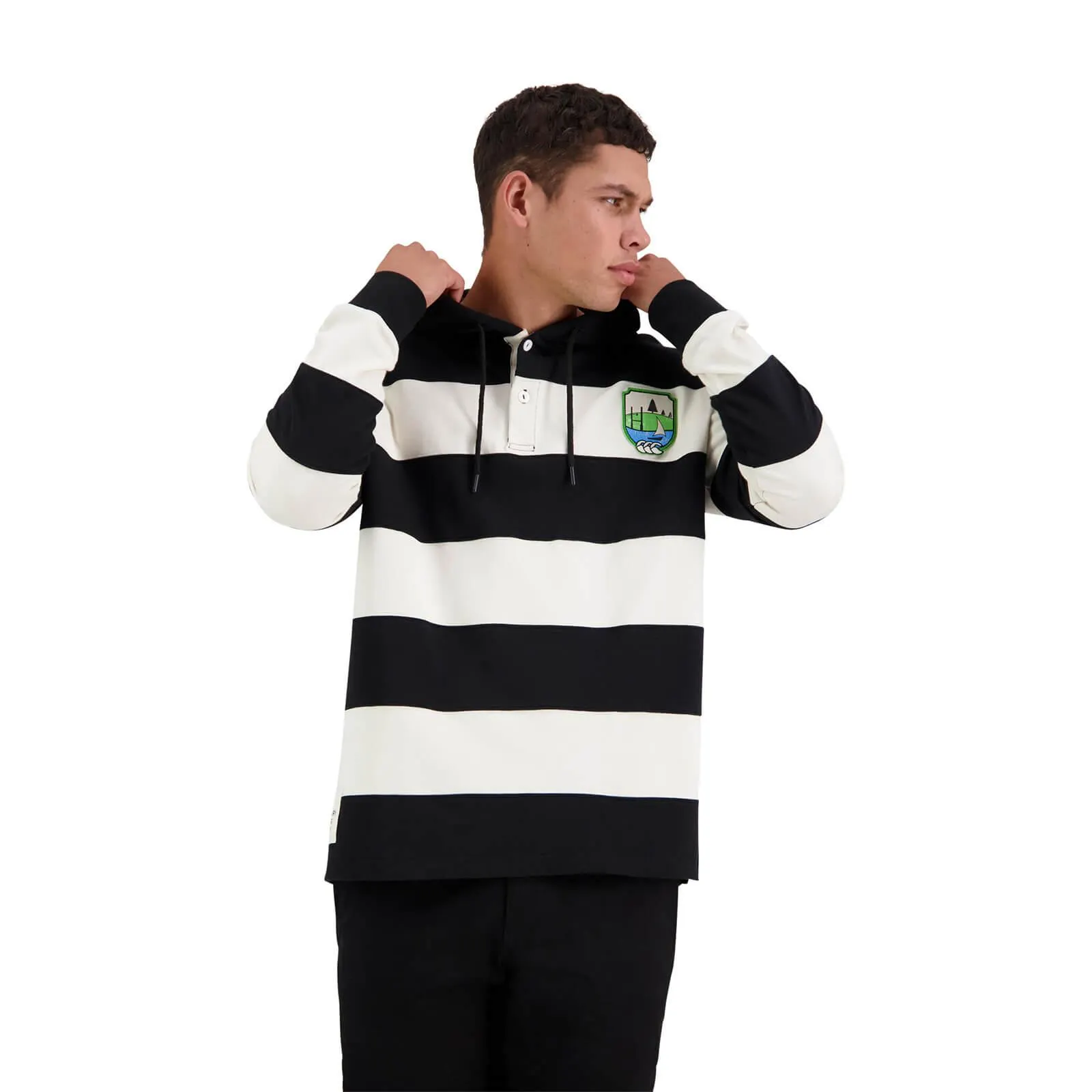 Canterbury M SCENE-SET HOODIE JET BLACK