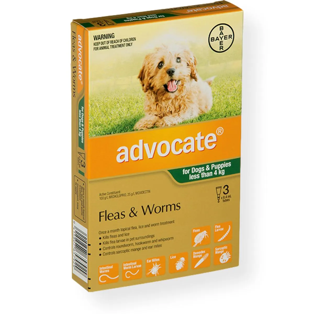 Advocate Spot On Dog Flea & Worm Treatment