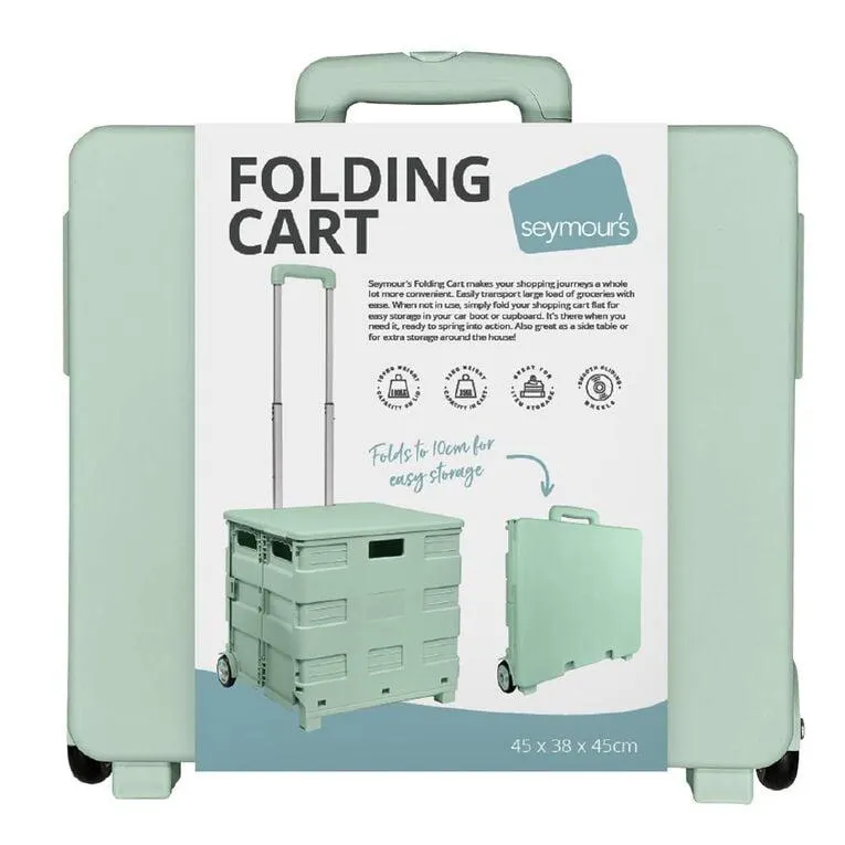 Seymours Folding Cart Green