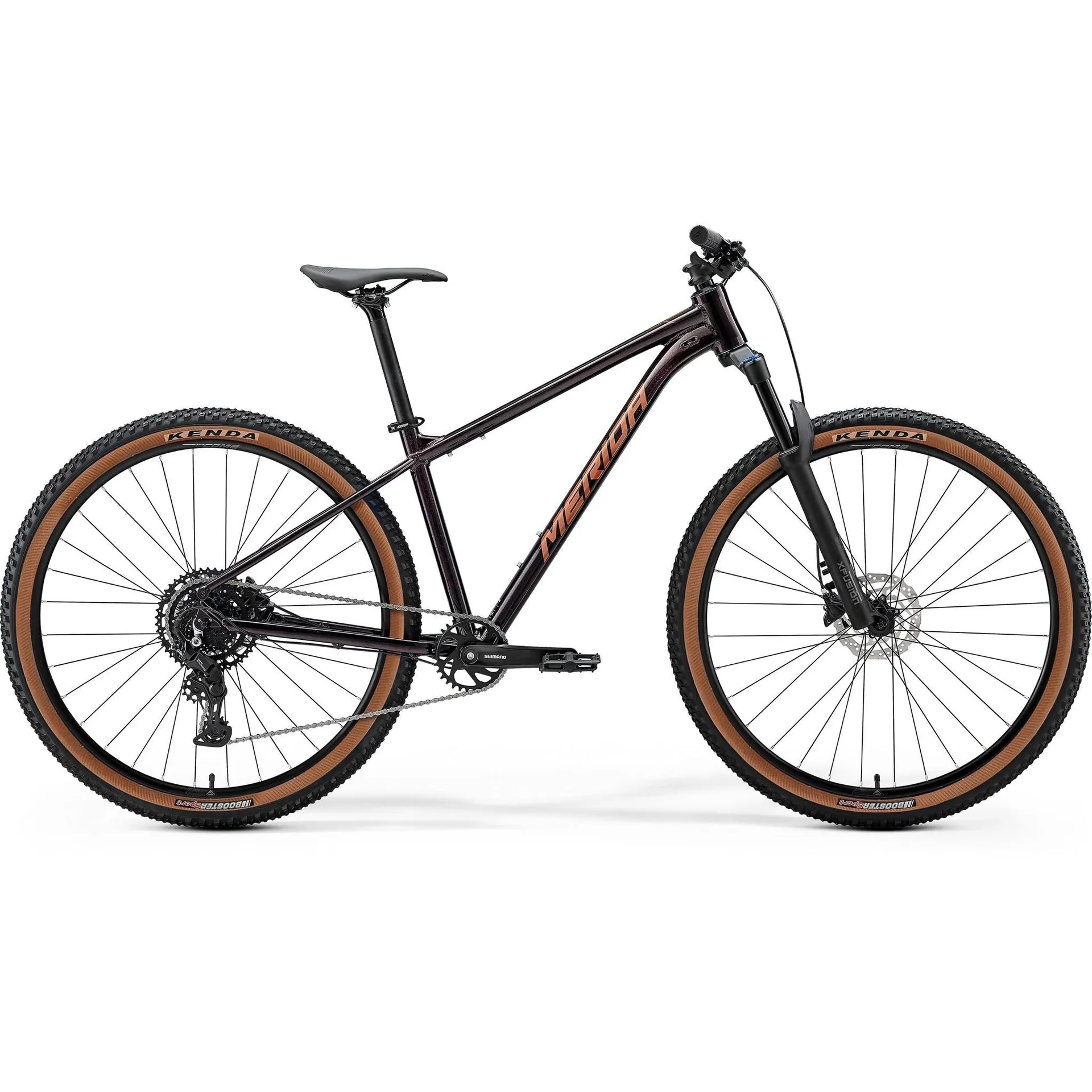 Merida Big.Nine 40 Hardtail Mountain Bike Metallic Black/Red
