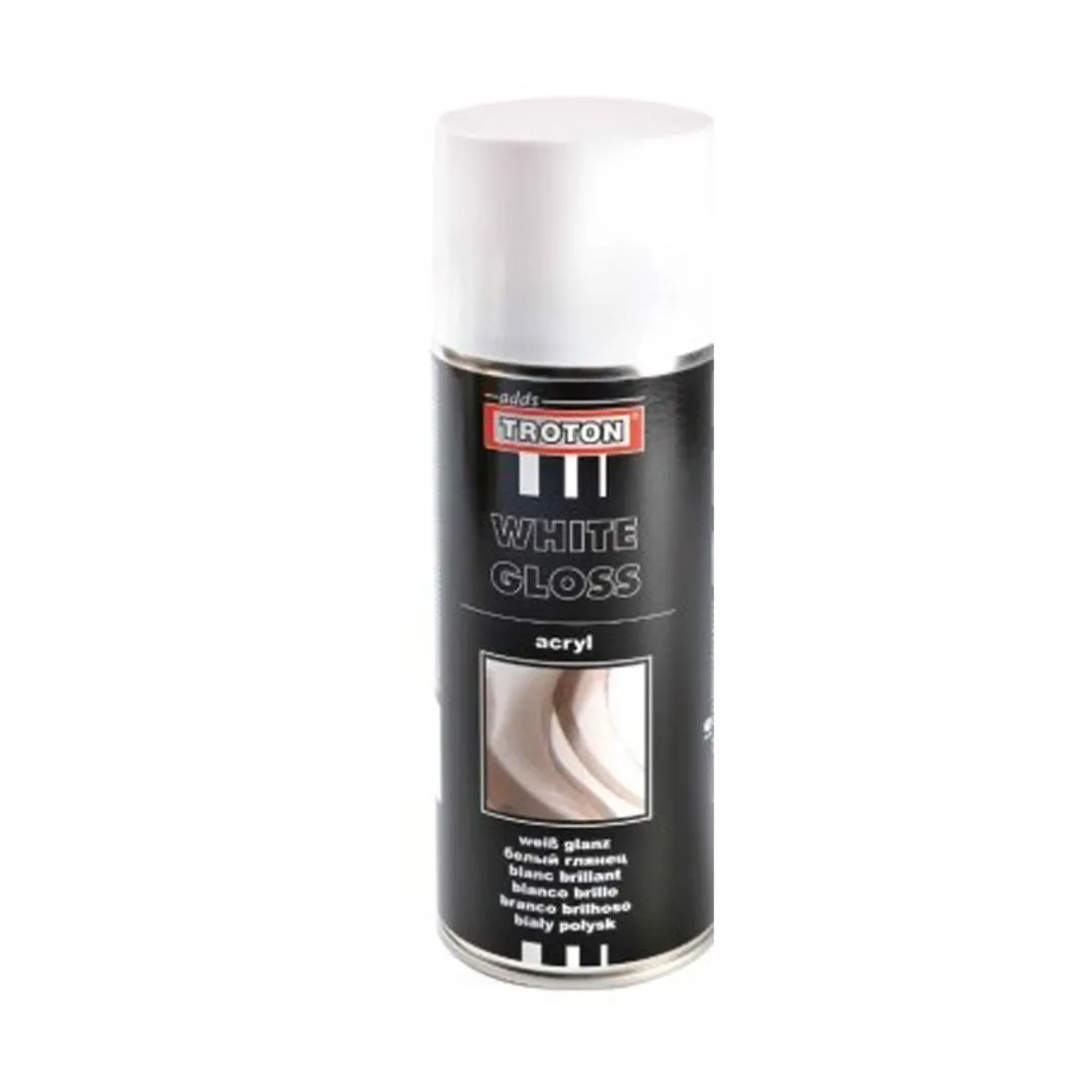 adds Troton Acryl White Gloss 400ml