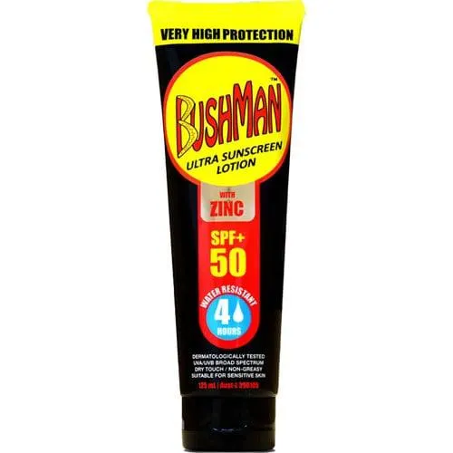 Bushman Sunscreen SPF50+ with Zinc 125g