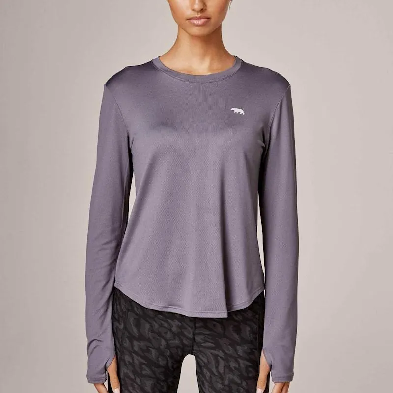 Running Bare Womens Victory Crew Running Tee