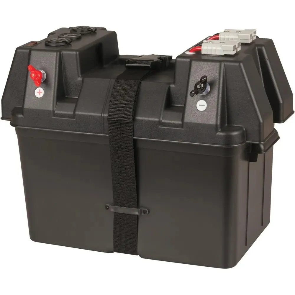 Powertech Battery Box with Power Accessories