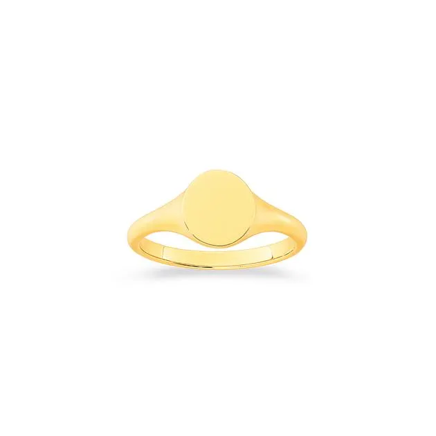 9ct Solid Signet Ring
