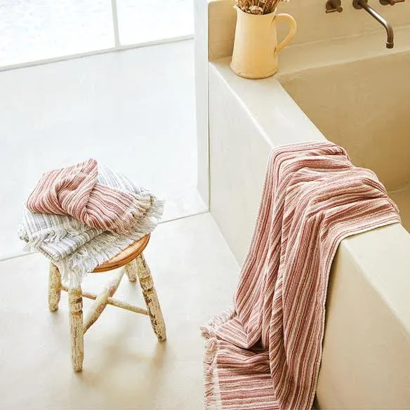 Eli Towel - Oat/Clay