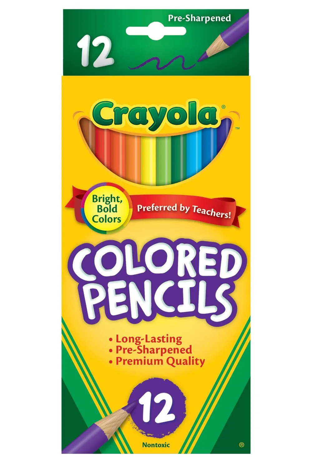 Crayola Coloured Pencils Pack 12
