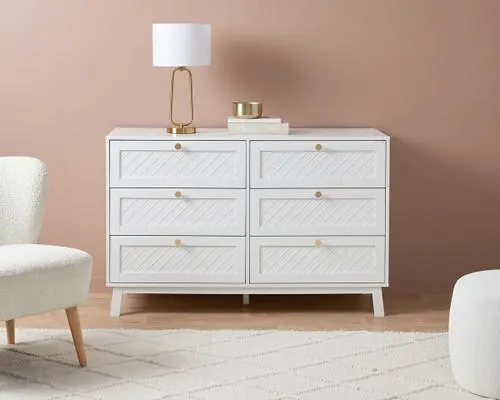 Genevieve Six Drawer