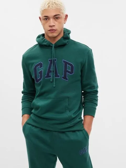 GAP Heritage Logo Hoodie In June Bug