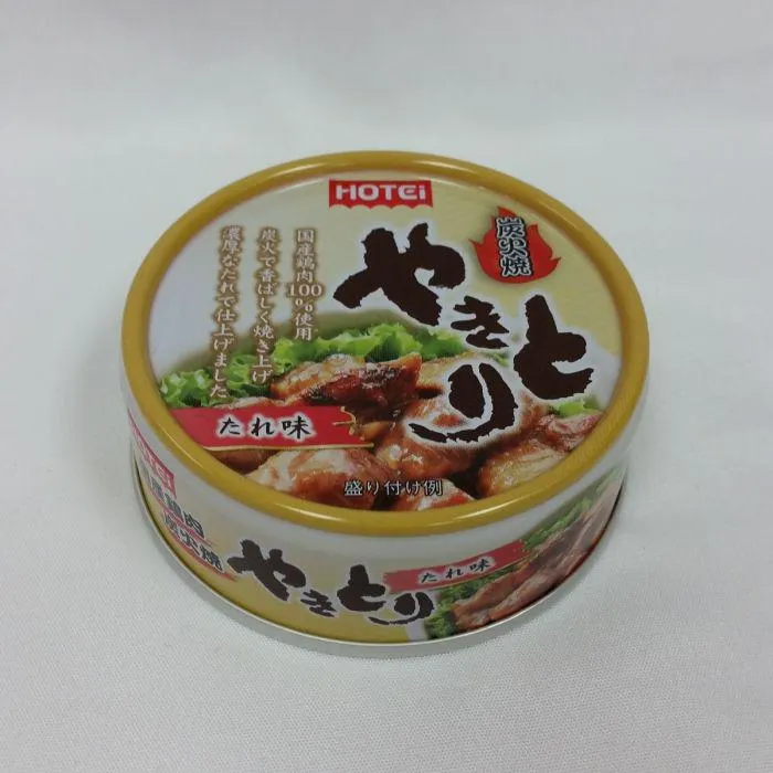 HOTEI / CANNDED CHICKEN(YAKITORI SAUCE AJI) 60g