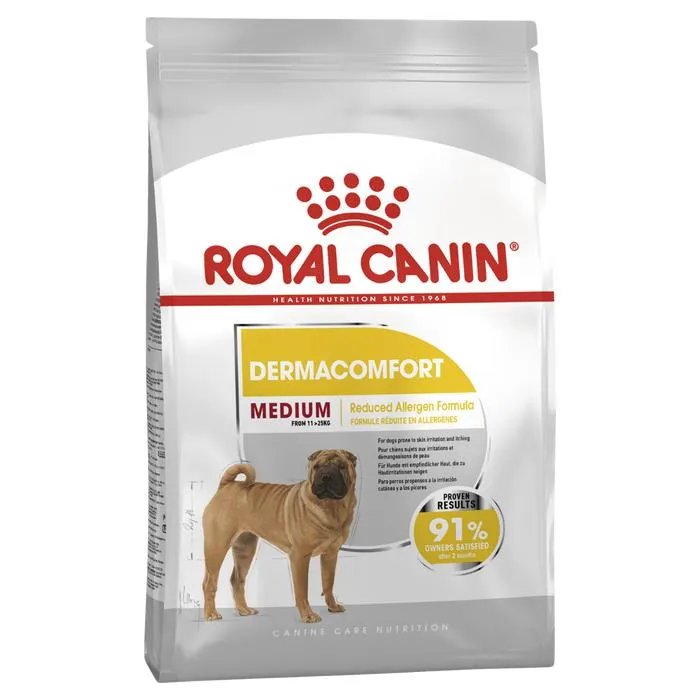 Royal Canin Dermacomfort Medium Dog Food 12kg