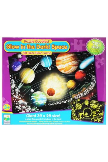 Jigsaw PD Glow in the Dark Space 100 piece