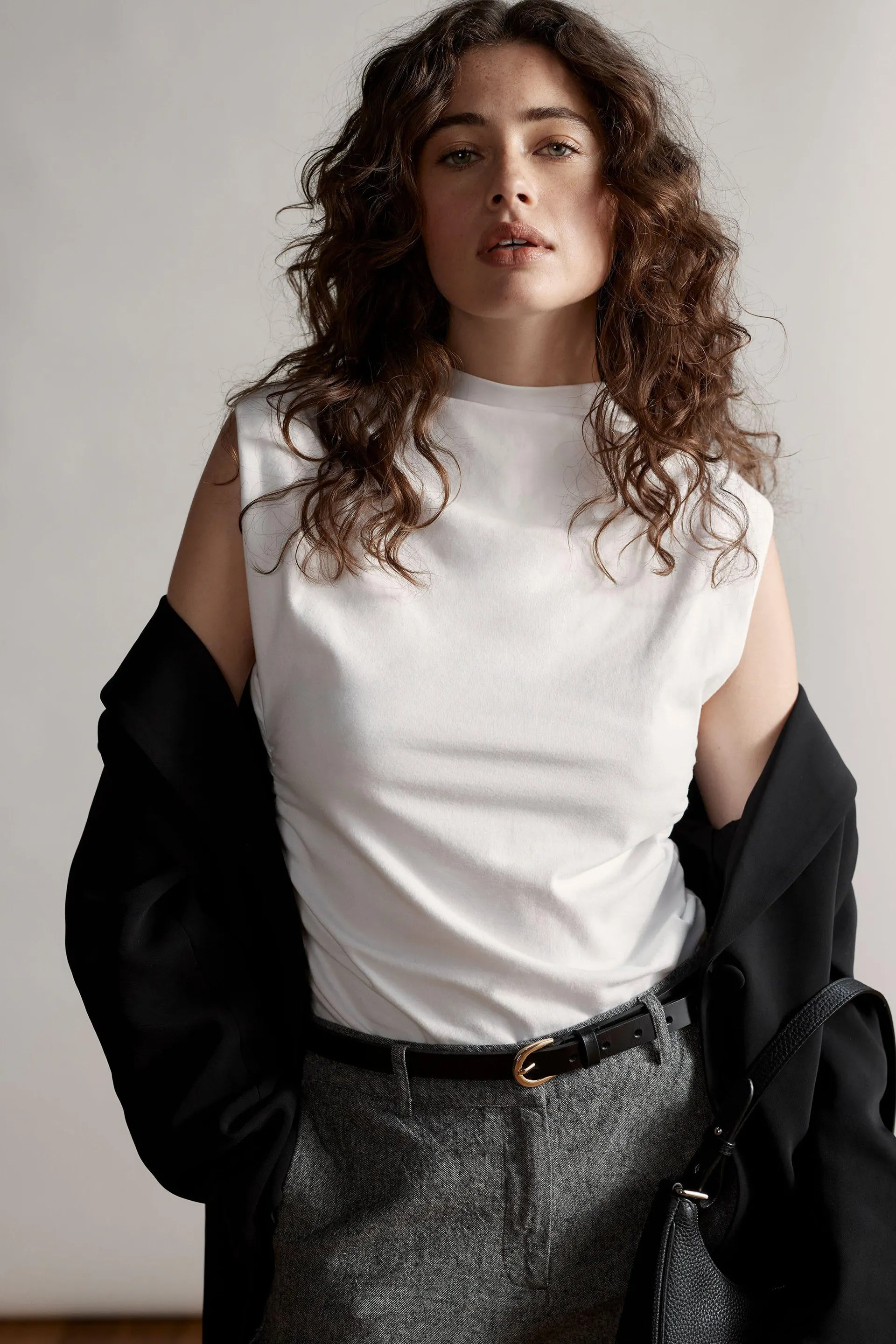 Katie High Neck Tank