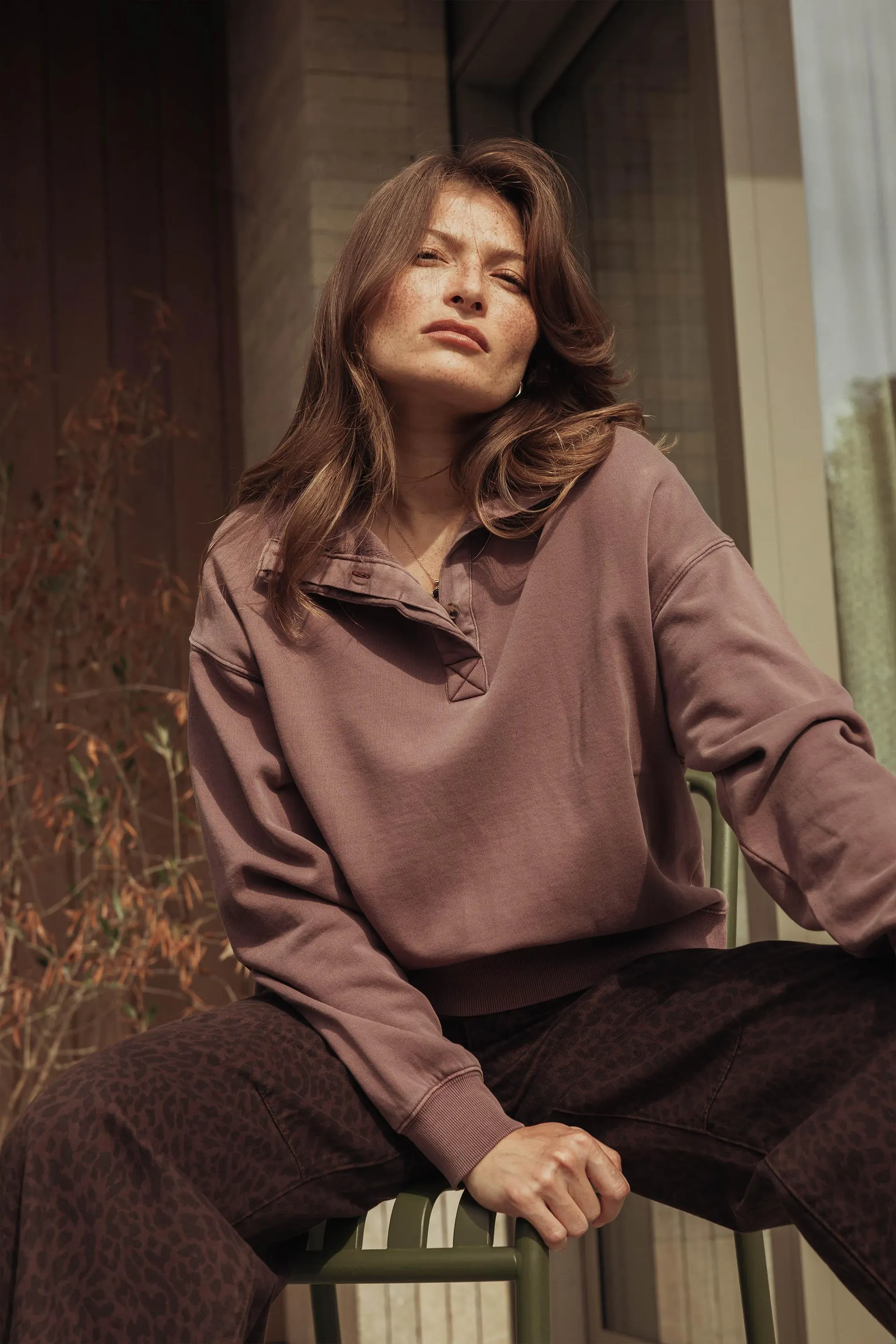 Elementary Slouchy Henley