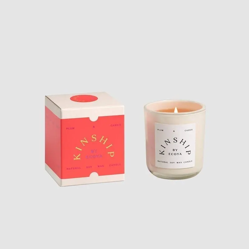 Kinship by Ecoya Plum & Cassis Candle 75g