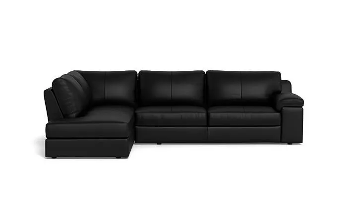 Blanco LHF Corner Chaise in Leather