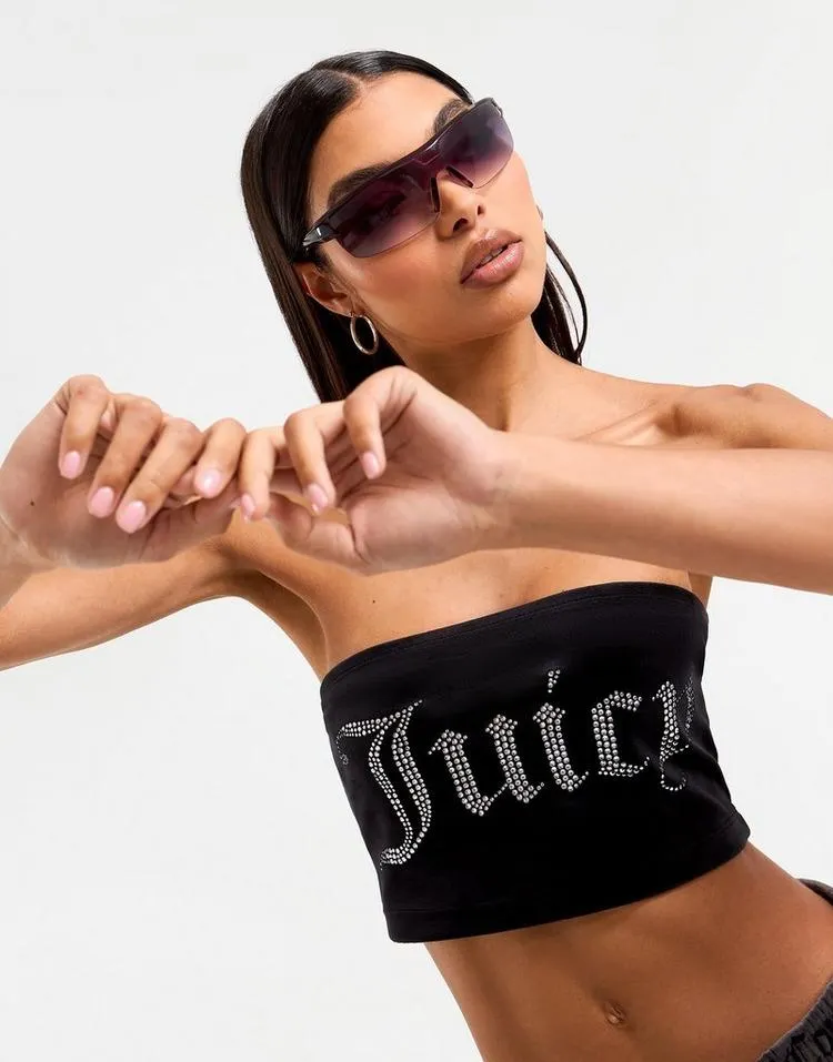 JUICY COUTURE Velour Diamante Bandeau